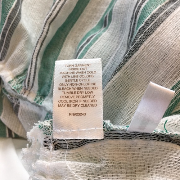 Cameron White Stripe Maxi Dress - Eva Mendes Collection for New York & Co, XS - Picture 13 of 13